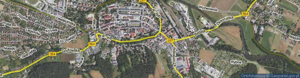 Zdjęcie satelitarne Warsztatowa ul.